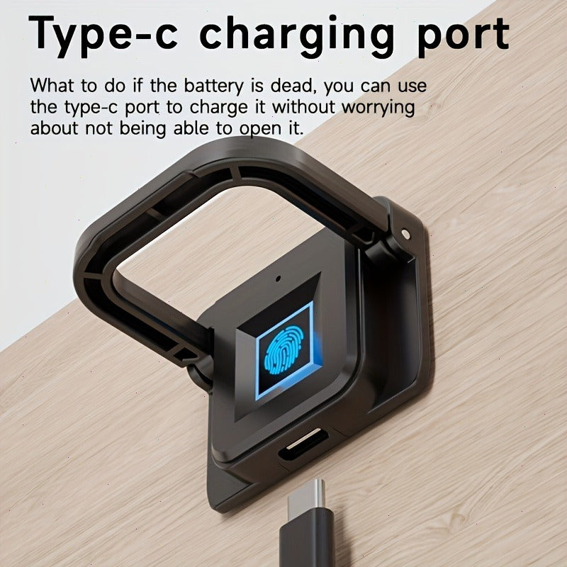 New Smart Fingerprint Lock, Smart Biometric Fast Identification, Durable Safe Door Lock, Perfect for Desks, Storage Rooms, Office Furniture, Shoemakers, Bed Cabinets, Indoor Door Handles, Door Locks, Smart Door Locks, Door Locks And Door Handles
