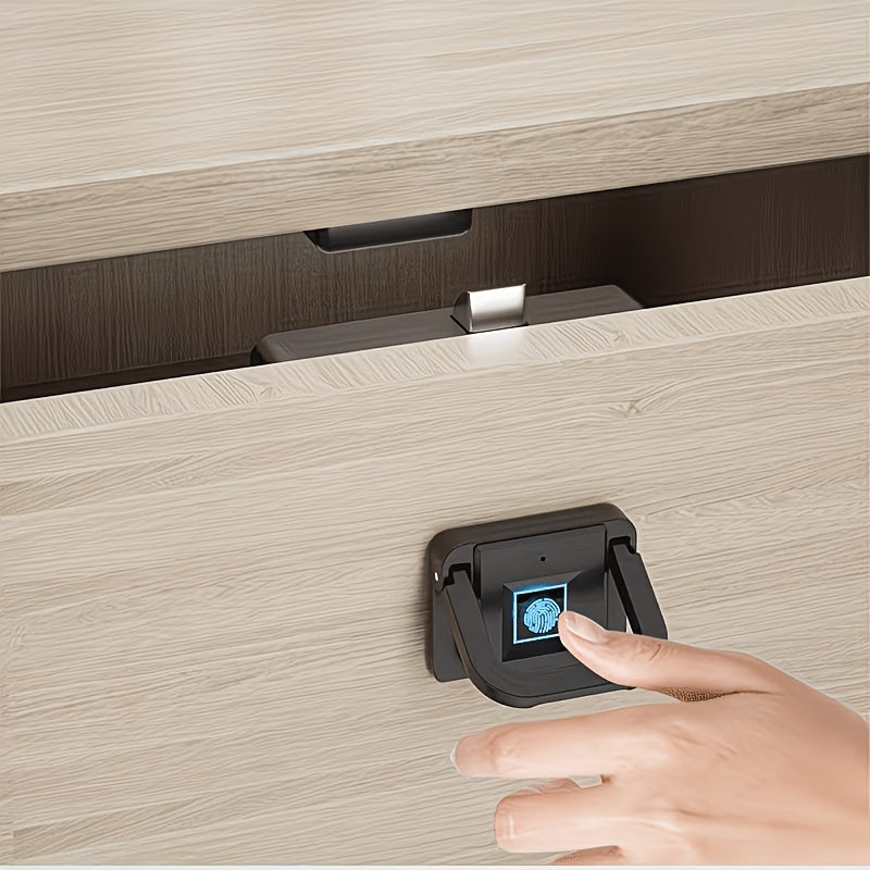 New Smart Fingerprint Lock, Smart Biometric Fast Identification, Durable Safe Door Lock, Perfect for Desks, Storage Rooms, Office Furniture, Shoemakers, Bed Cabinets, Indoor Door Handles, Door Locks, Smart Door Locks, Door Locks And Door Handles