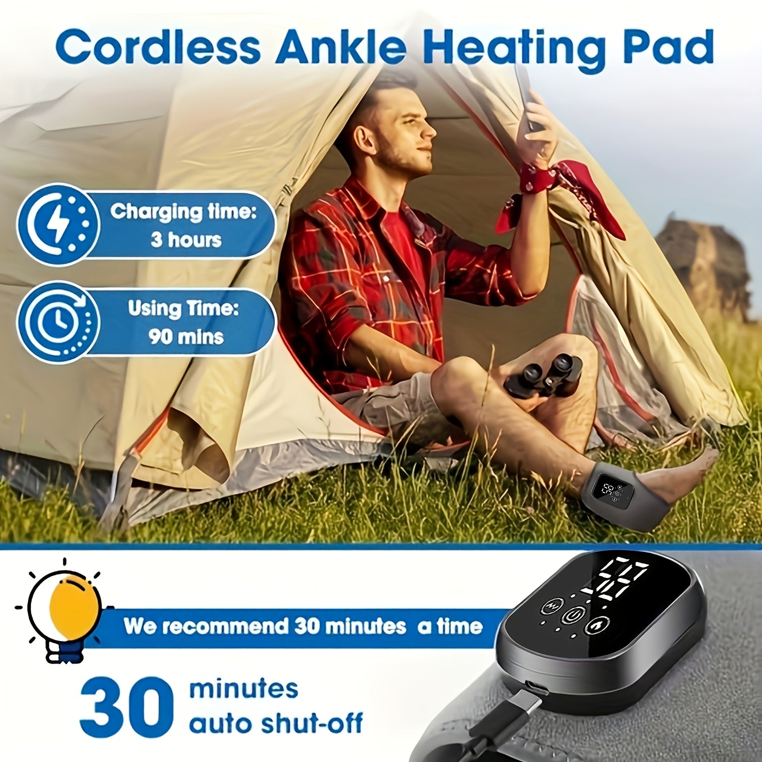 Heated Foot and Ankle Massager