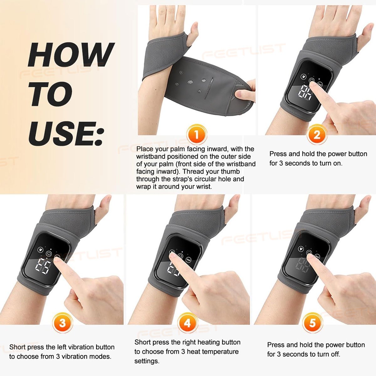 Heated Wrist & Hand Massager