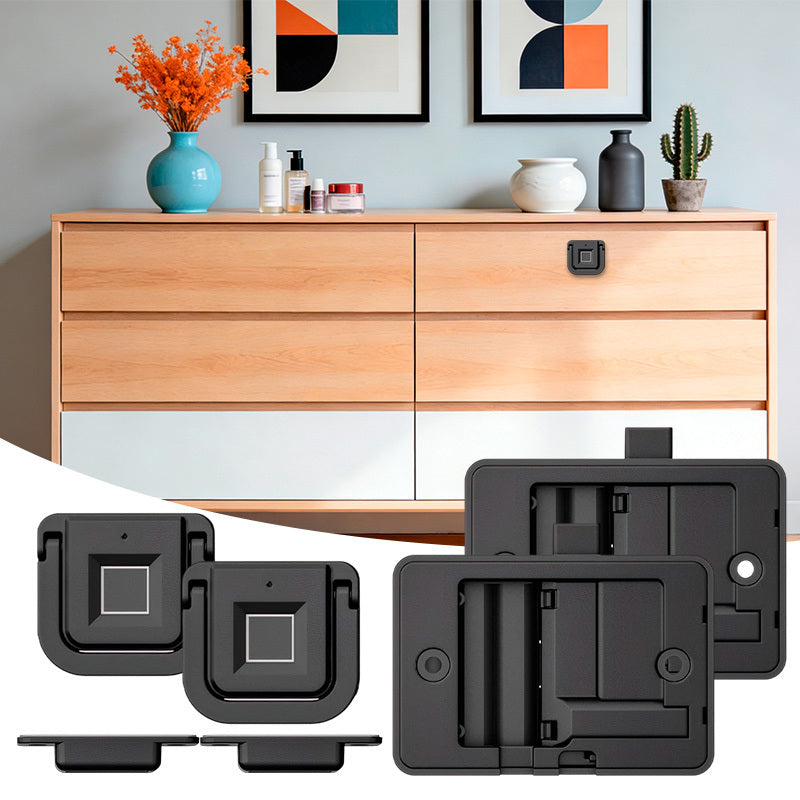 New Smart Fingerprint Lock, Smart Biometric Fast Identification, Durable Safe Door Lock, Perfect for Desks, Storage Rooms, Office Furniture, Shoemakers, Bed Cabinets, Indoor Door Handles, Door Locks, Smart Door Locks, Door Locks And Door Handles