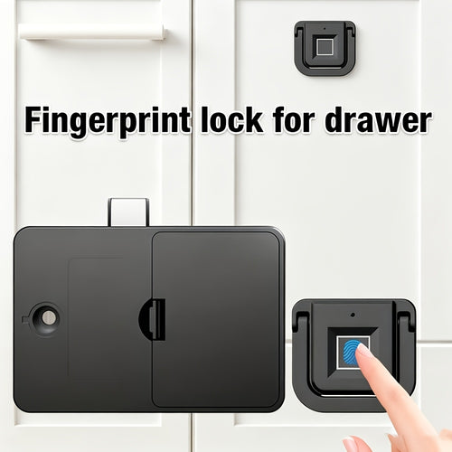 New Smart Fingerprint Lock, Smart Biometric Fast Identification, Durable Safe Door Lock, Perfect for Desks, Storage Rooms, Office Furniture, Shoemakers, Bed Cabinets, Indoor Door Handles, Door Locks, Smart Door Locks, Door Locks And Door Handles